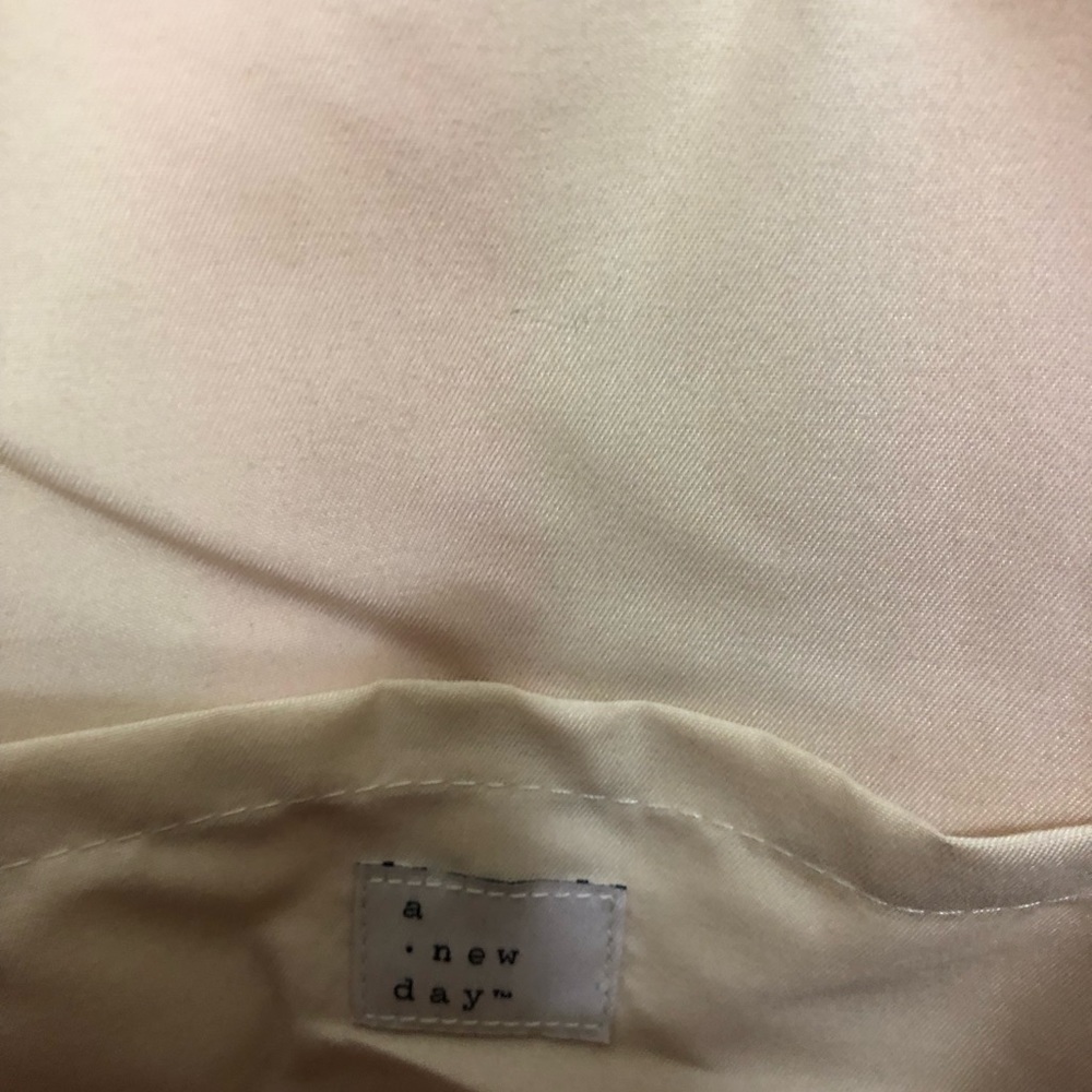 Straw bag used tan/pink color - Picture 5 of 5